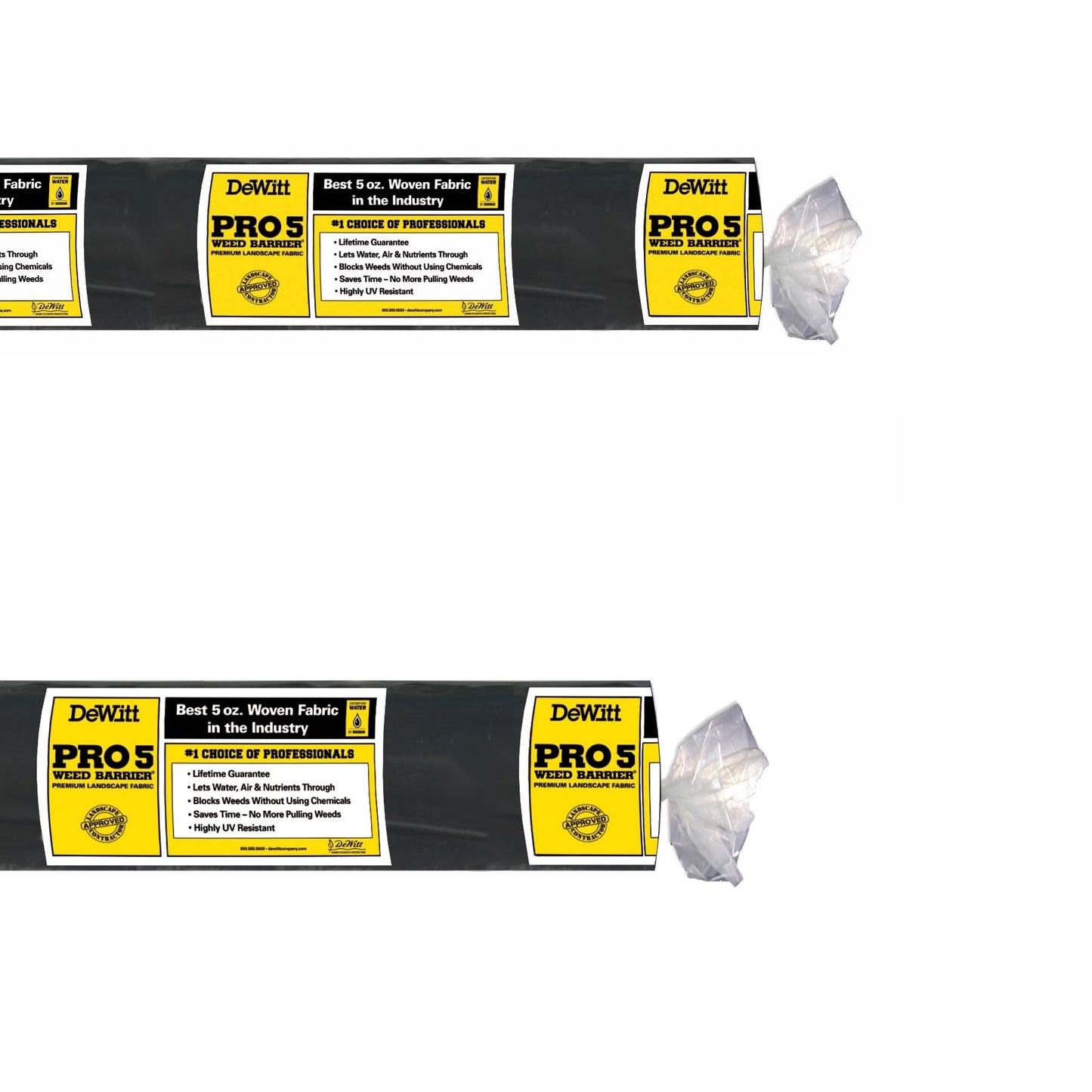 DeWitt 250-Feet x 4-Feet Professional Weed barrier Landscape Fabric