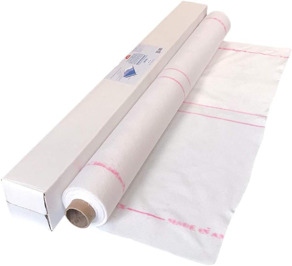 Ames Contouring Roof Fabricâ„¢ - White, 40â€x81â€™ Roofing Tool and Fabric Sealer to Reinforce Strength for Roofs - Made in The USA