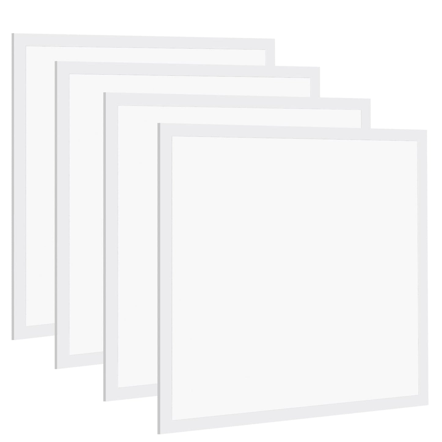 WYZM 8 -Pack 2-ft x 2-ft Adjustable Lumens Bright White LED Panel Light