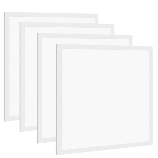 WYZM 8 -Pack 2-ft x 2-ft Adjustable Lumens Bright White LED Panel Light