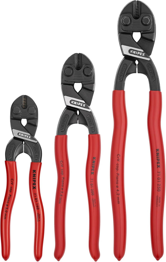 KNIPEX Tools 00 20 05 US2 3 Pc CoBoltÂ® Compact Bolt Cutter Set