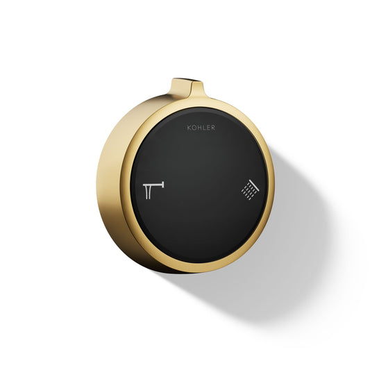 KOHLER Anthem Duo Vibrant Brushed ModerneBrass 1.06-in Smart Universal Shower Control panel 3.75-in -ID