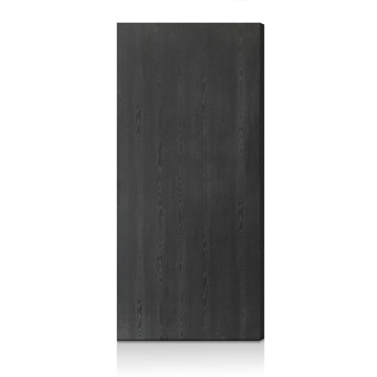 CALHOME 32 in. x 96 in. Black Texture Flush Hollow Core Composite Interior Door Slab