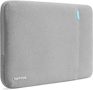 tomtoc 360 Protective Tablet Sleeve for iPad Pro 13-inch (M5/M4) 2025, 13-inch iPad Air (M3/M2), 12.9-inch iPad Pro (6th/5th/4th/3rd Generation) with Magic Keyboard, Water-Resistant iPad Case Bag